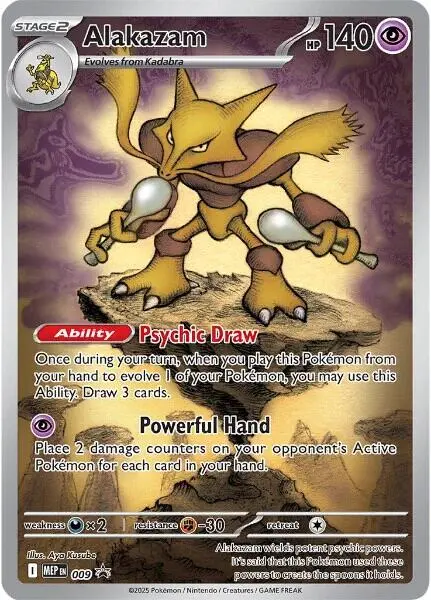 Alakazam (009) [Mega Evolution Promo] 1