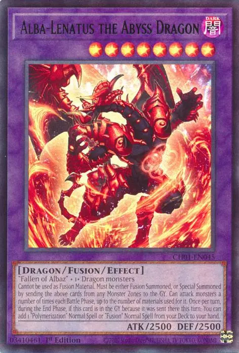 Alba-Lenatus The Abyss Dragon [Ch01-En045] Ultra Rare 1