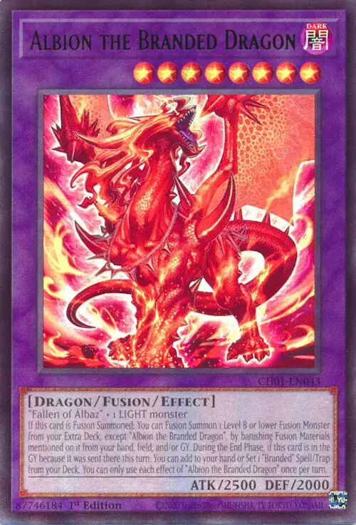Albion The Branded Dragon [Ch01-En043] Ultra Rare 1