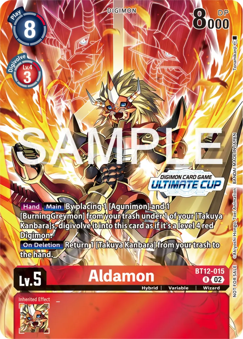 Aldamon [Bt12-015] (Ultimate Cup 2024) [Across Time Promos] 1