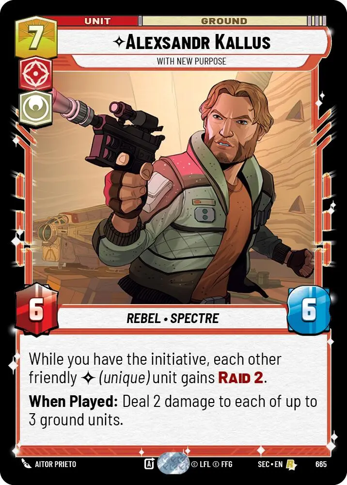 Alexsandr Kallus - With New Purpose (Foil) (665) (665) [Secrets Of Power] 1