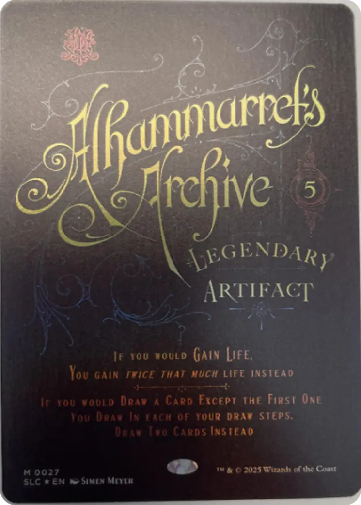 Alhammarret's Archive [Secret Lair Countdown Kit] 1