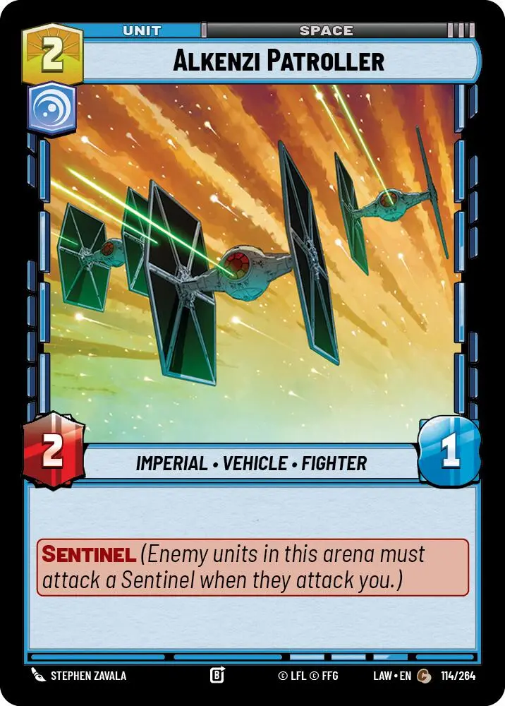 Alkenzi Patroller (114/264) (114/264) [A Lawless Time] 1