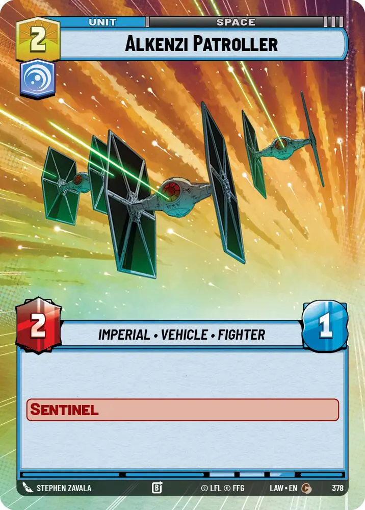 Alkenzi Patroller (378) (Hyperspace) (378) [A Lawless Time] 1
