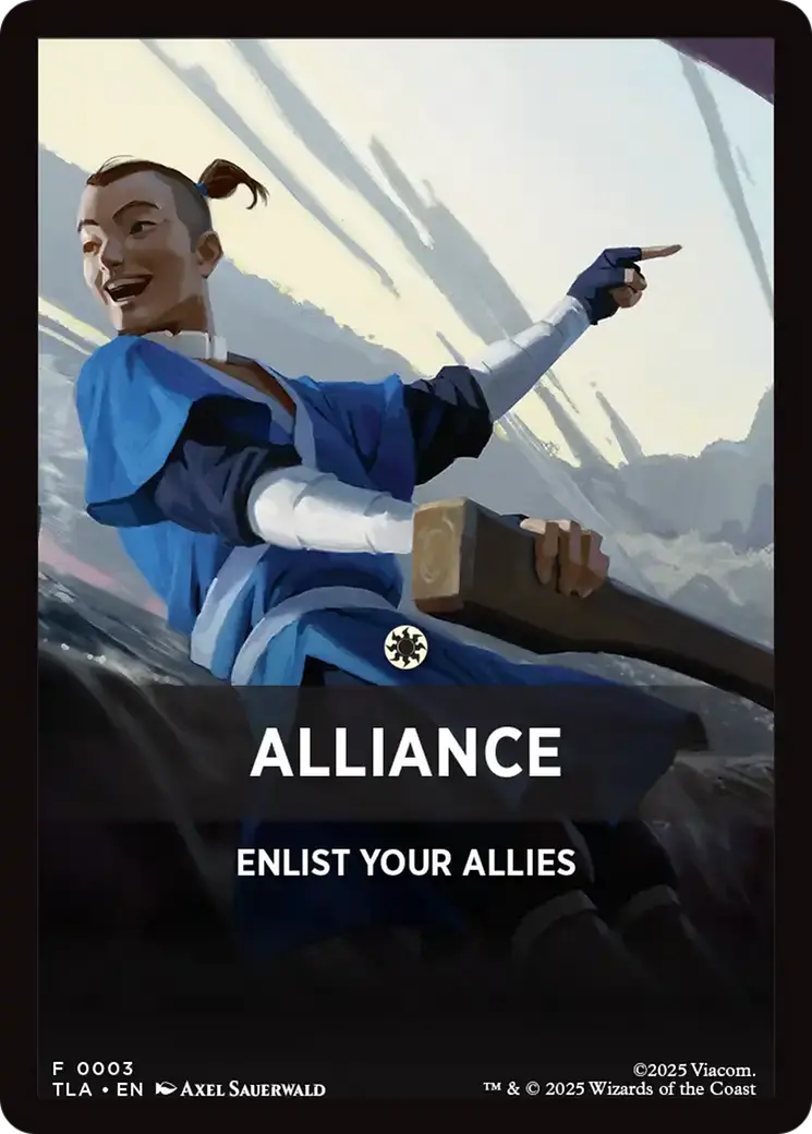 Alliance Theme Card [Avatar: The Last Airbender Tokens] 1