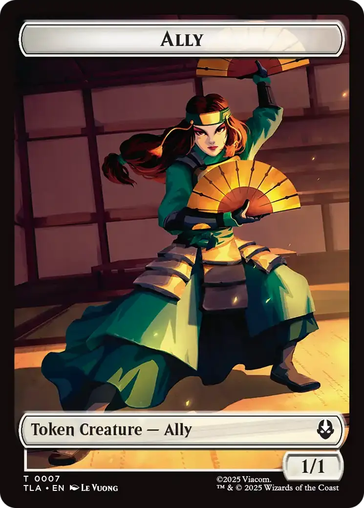 Ally (0007) // Spirit Double-Sided Token [Avatar: The Last Airbender Tokens] 1