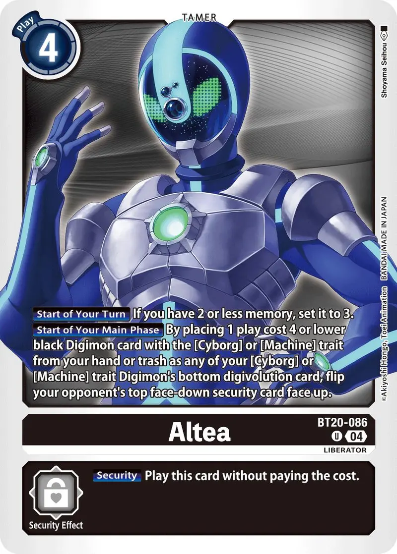 Altea [Bt20-086] [Release Special Booster Ver.2.5] 1
