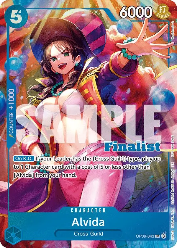 Alvida (Cs 25-26 Finalist Card Set 2) [One Piece Promotion Cards] 1
