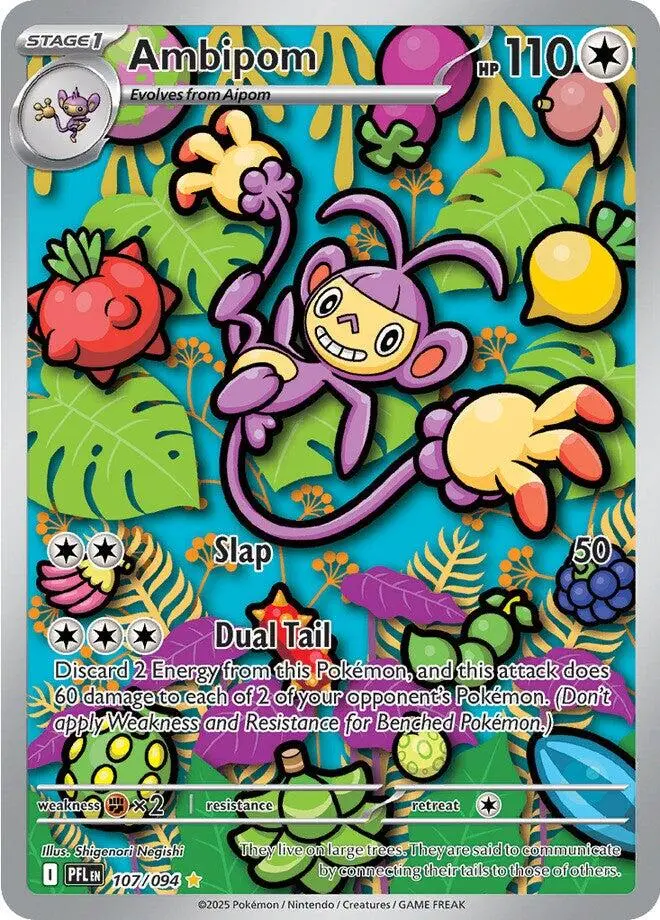 Ambipom (107/094) [Mega Evolution: Phantasmal Flames] 1