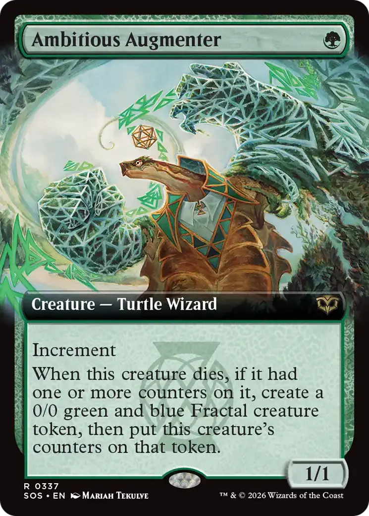 Ambitious Augmenter (Extended Art) [Secrets Of Strixhaven] 1