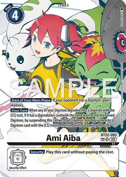 Ami Aiba [Bt22-093] (Sp) [Cyber Eden] 1