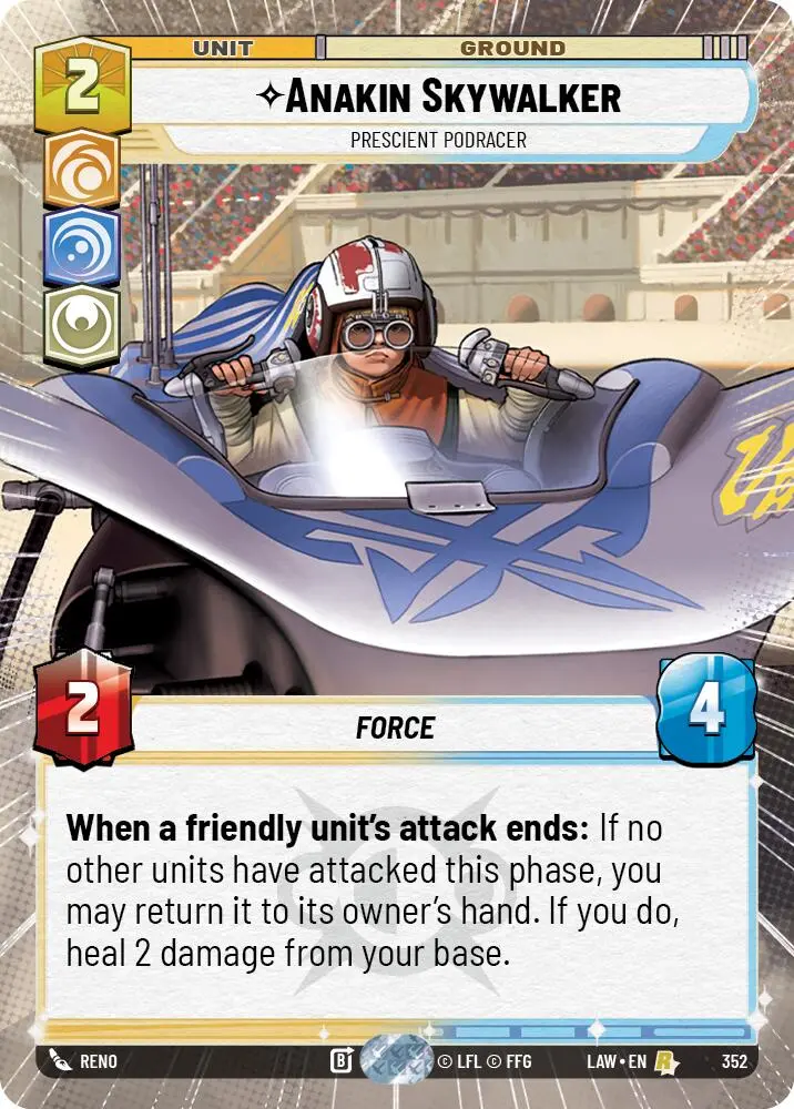 Anakin Skywalker - Prescient Podracer (352) (Hyperspace) (352) [A Lawless Time] 1