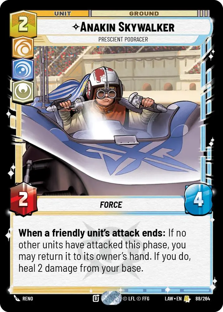 Anakin Skywalker - Prescient Podracer (88/264) (88/264) [A Lawless Time] 1