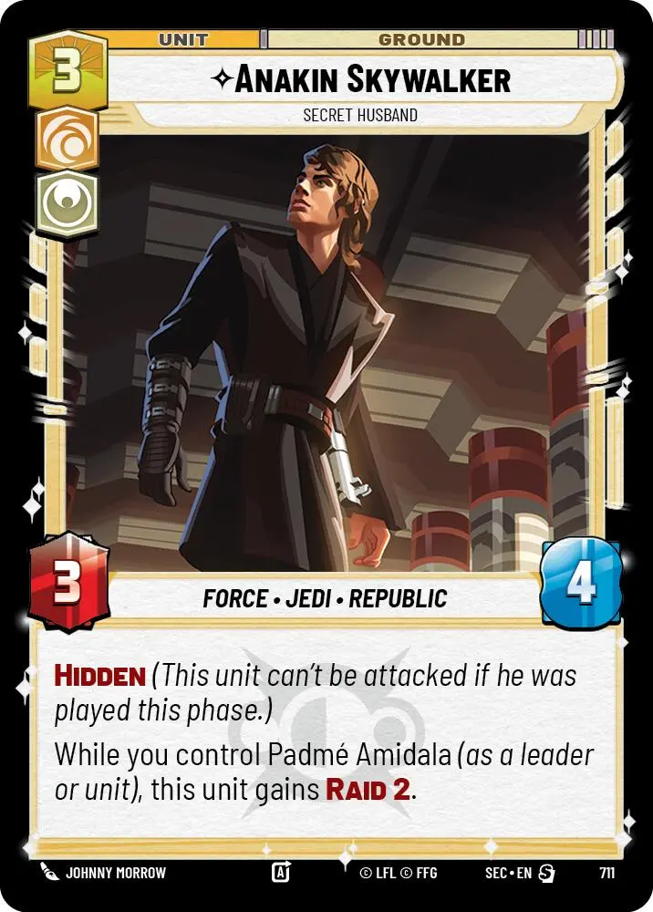 Anakin Skywalker - Secret Husband (Foil) (711) (711) [Secrets Of Power] 1