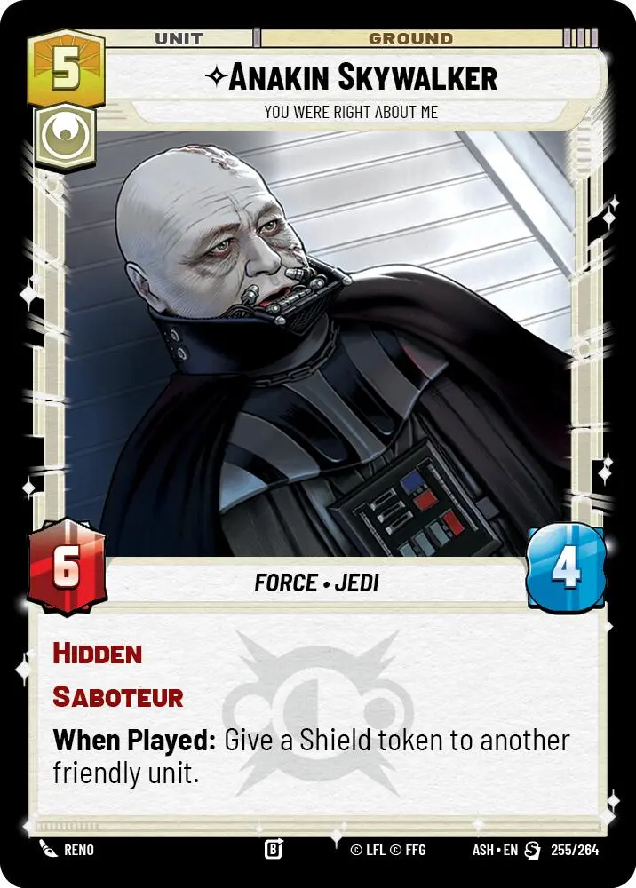 Anakin Skywalker - You Were Right About Me (255/264) (255/264) [Ashes Of The Empire] 1