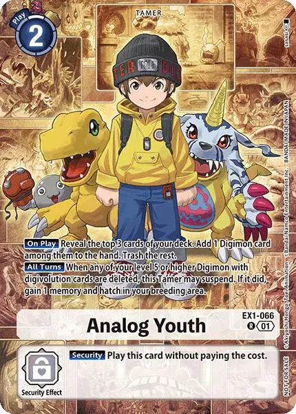 Analog Youth [Ex1-066] (Special Event Pack 2025) [Classic Collection Promos] 1