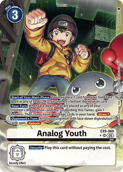 Analog Youth [Ex9-069] (Alternate Art) [Versus Monsters] 1