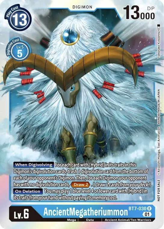 Ancientmegatheriummon [Bt7-030] (Event Pack 3) [Next Adventure Promos] 1