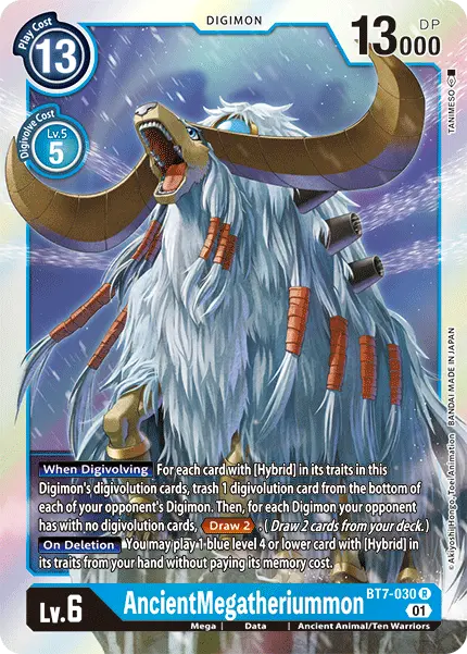 Ancientmegatheriummon [Bt7-030] [Next Adventure] 1