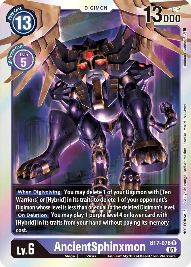 Ancientsphinxmon [Bt7-078] (Event Pack 3) [Next Adventure Promos] 1