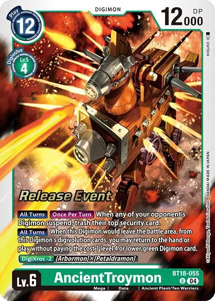 Ancienttroymon [Bt18-055] [Release Special Booster Ver.2.0 Promos] 1