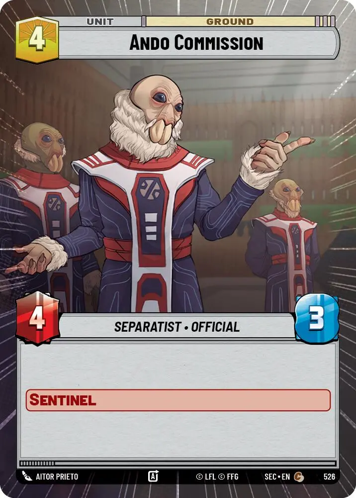 Ando Commission (526) (Hyperspace) (526) [Secrets Of Power] 1