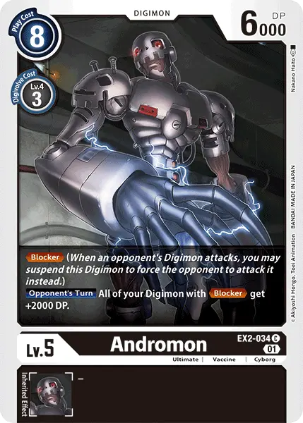 Andromon [Ex2-034] [Digital Hazard] 1