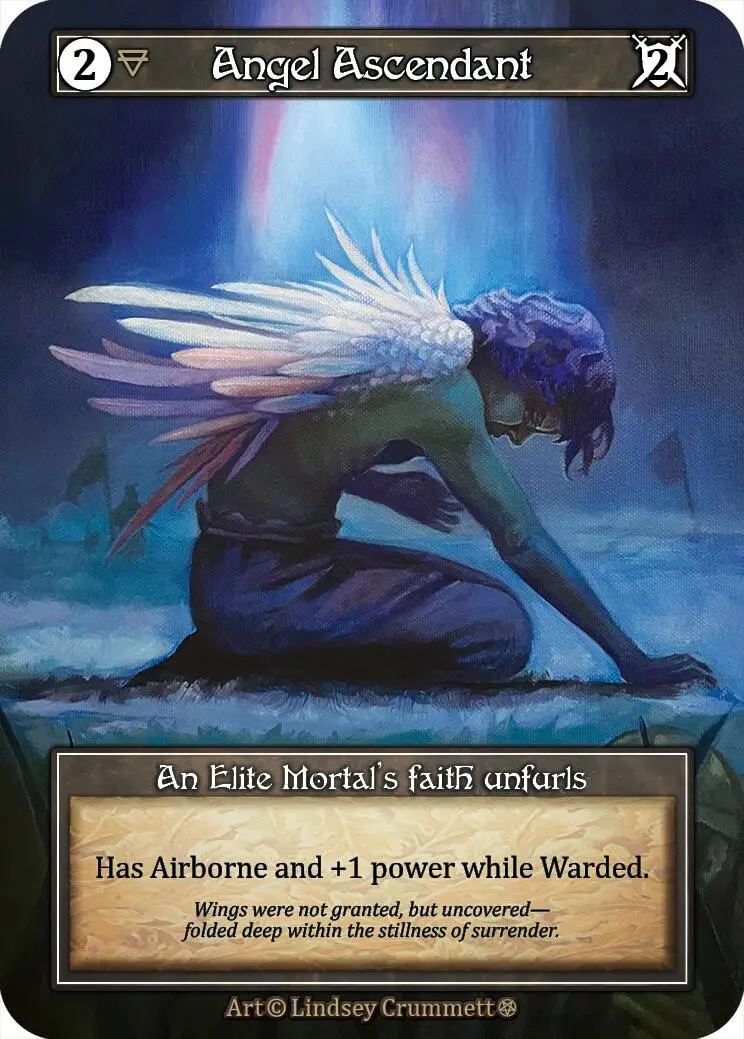 Angel Ascendant (Foil) [Gothic] 1