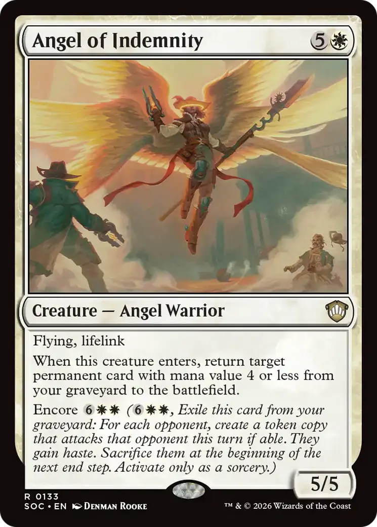 Angel Of Indemnity [Secrets Of Strixhaven Commander] 1
