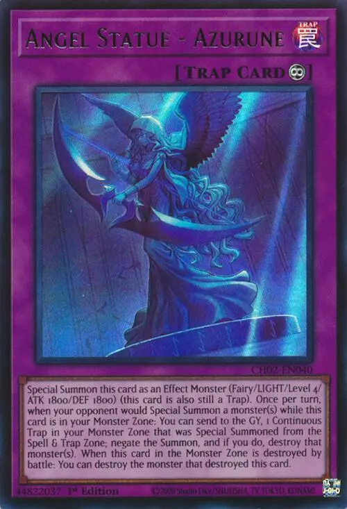 Angel Statue - Azurune [Ch02-En040] Ultra Rare 1