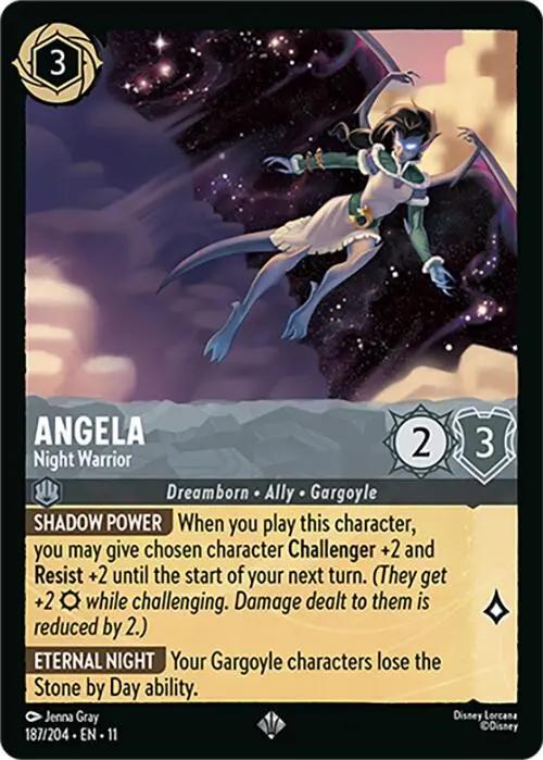 Angela - Night Warrior (187/204) [Winterspell] 1
