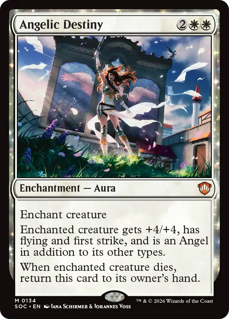 Angelic Destiny [Secrets Of Strixhaven Commander] 1