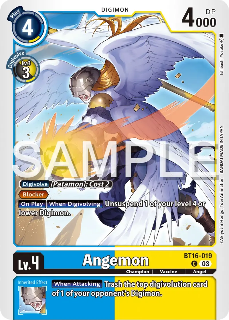 Angemon [Bt16-019] [Beginning Observer] 1