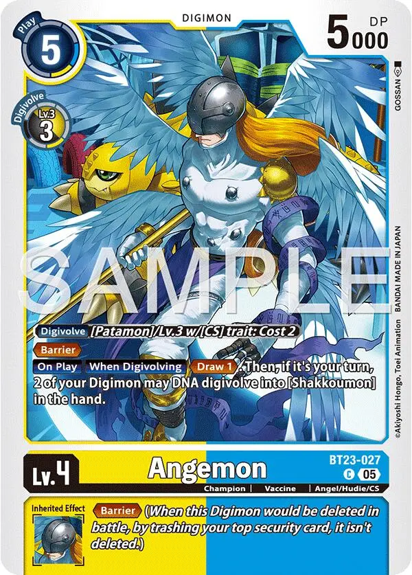 Angemon [Bt23-027] [Hackers' Slumber] 1