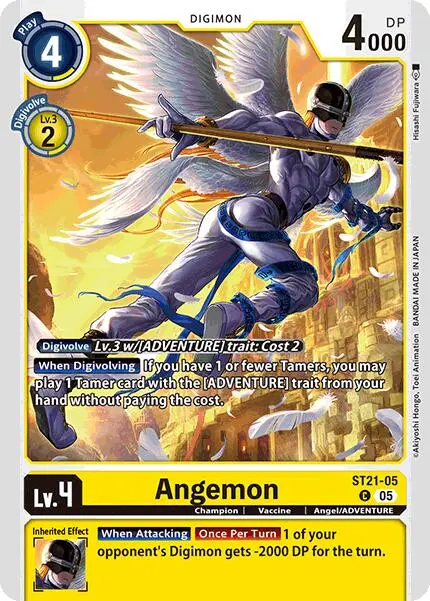 Angemon [St21-05] [Starter Deck: Hero Of Hope] 1