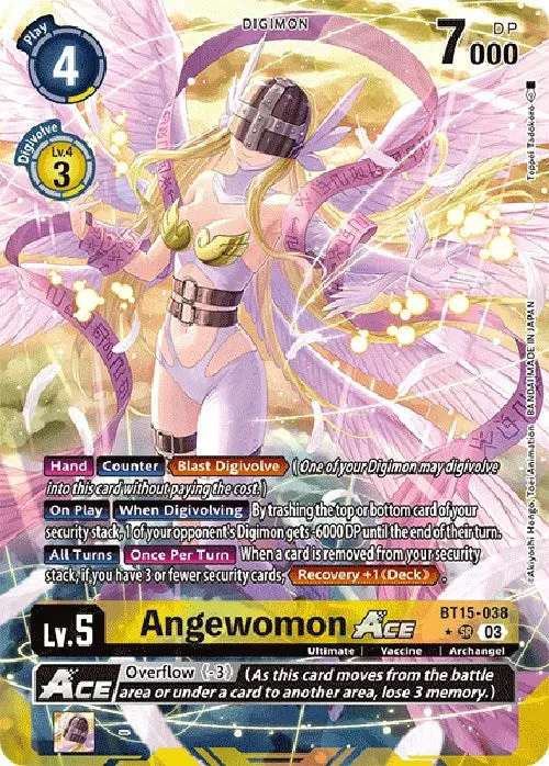 Angewomon Ace [Bt15-038] (Alternate Art) [Exceed Apocalypse] 1