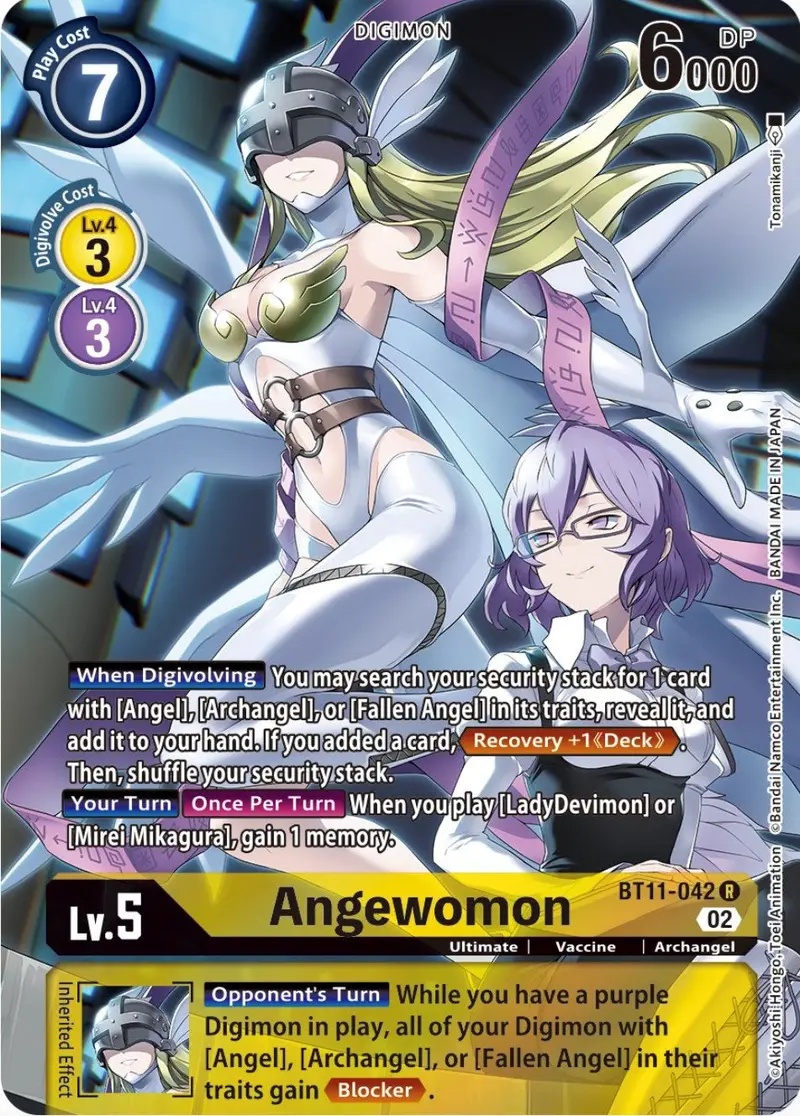 Angewomon [Bt11-042] (Alternate Art) [Dimensional Phase] 1