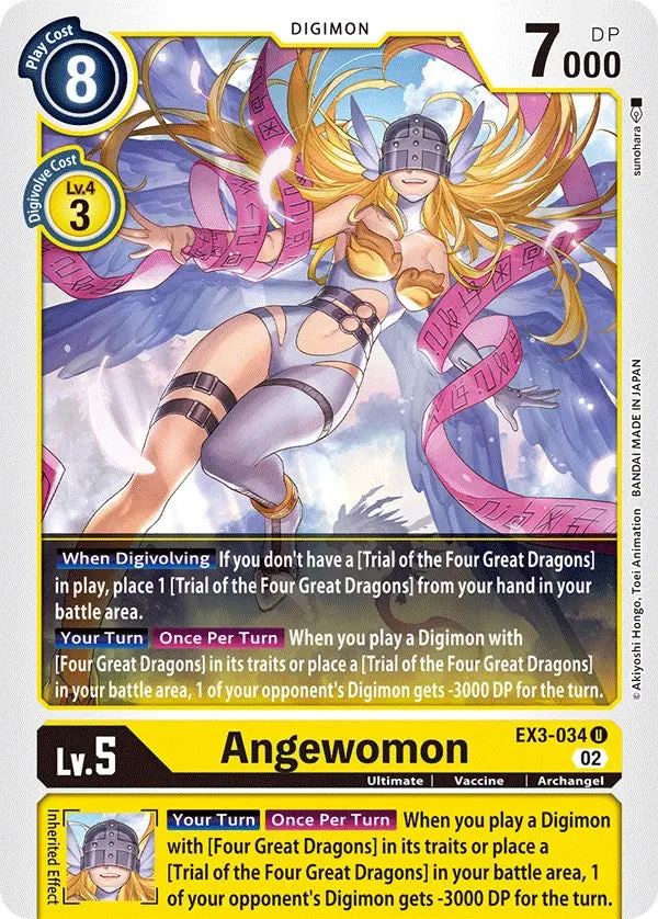 Angewomon [Ex3-034] [Draconic Roar] 1