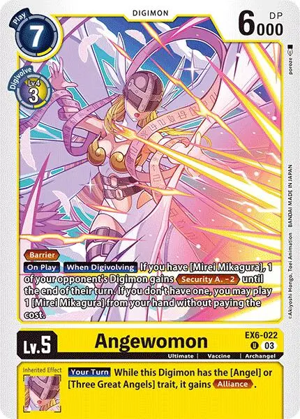 Angewomon [Ex6-022] [Infernal Ascension] 1