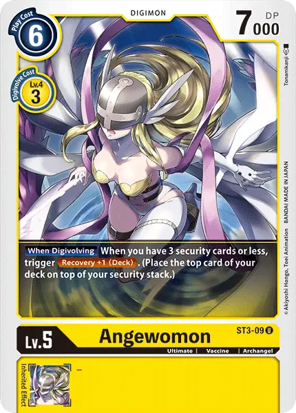 Angewomon [St3-09] [Starter Deck: Heaven's Yellow] 1