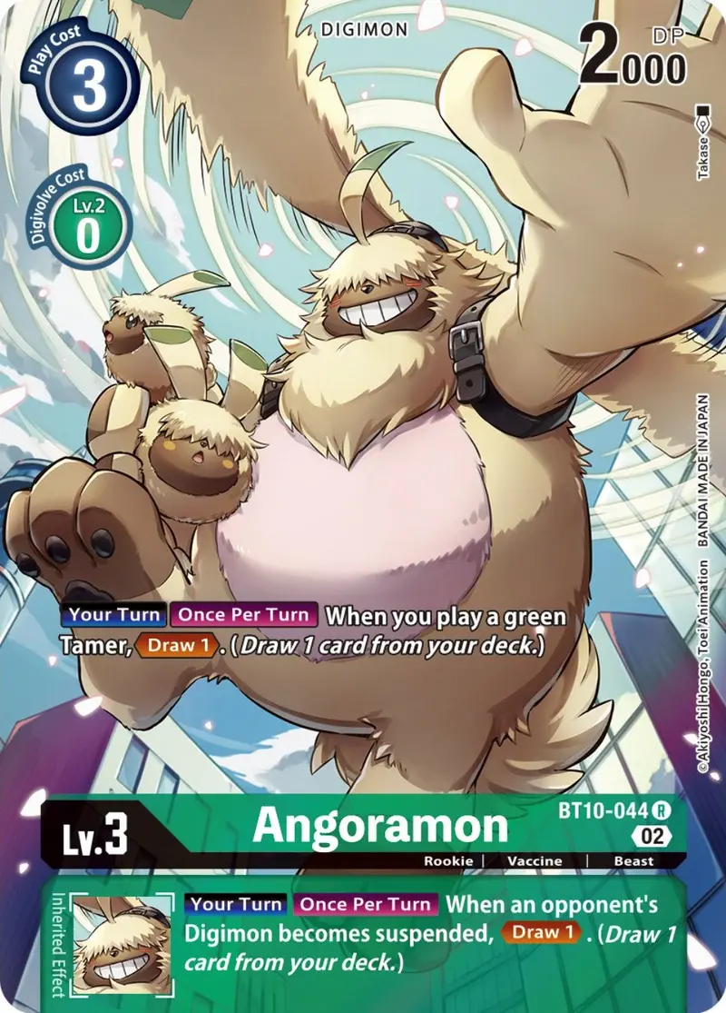 Angoramon [Bt10-044] (Alternate Art) [Xros Encounter] 1