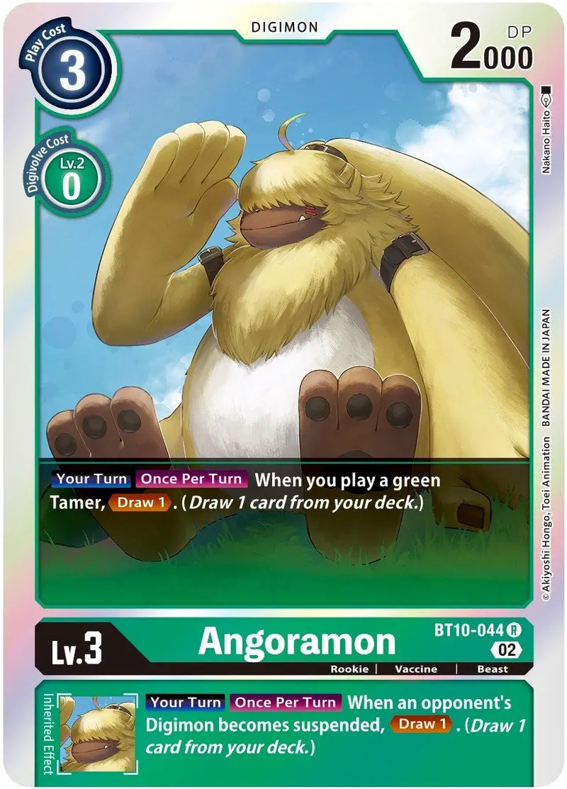 Angoramon [Bt10-044] [Xros Encounter] 1