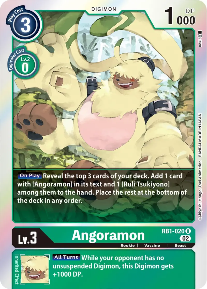 Angoramon [Rb1-020] [Resurgence Booster] 1