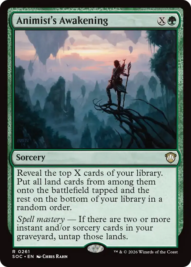 Animist's Awakening [Secrets Of Strixhaven Commander] 1