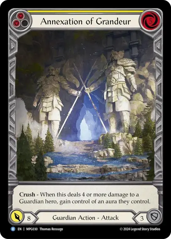 Annexation Of Grandeur (Extended Art) [Mpg030] (Mastery Pack Guardian)  Rainbow Foil 1