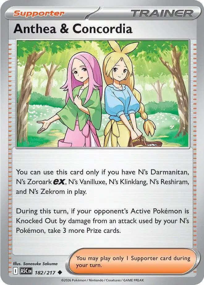Anthea & Concordia (182/217) [Mega Evolution: Ascended Heroes] 1