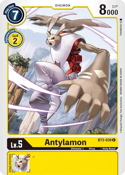Antylamon [Bt3-038] [Release Special Booster Ver.1.5] 1
