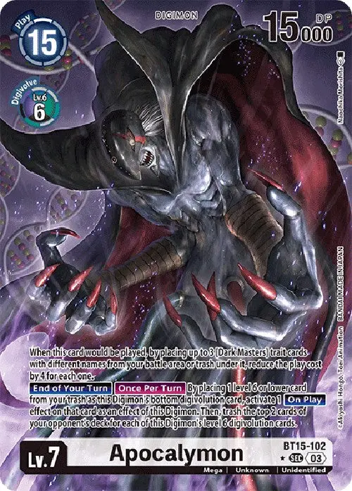 Apocalymon [Bt15-102] (Alternate Art) [Exceed Apocalypse] 1