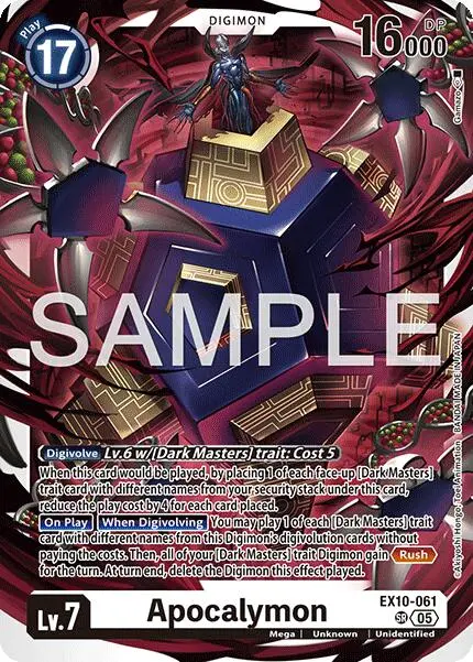 Apocalymon [Ex10-061] [Sinister Order] 1