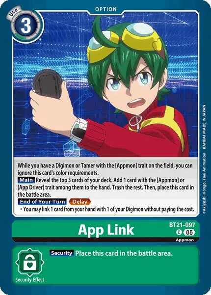 App Link [Bt21-097] [World Convergence] 1